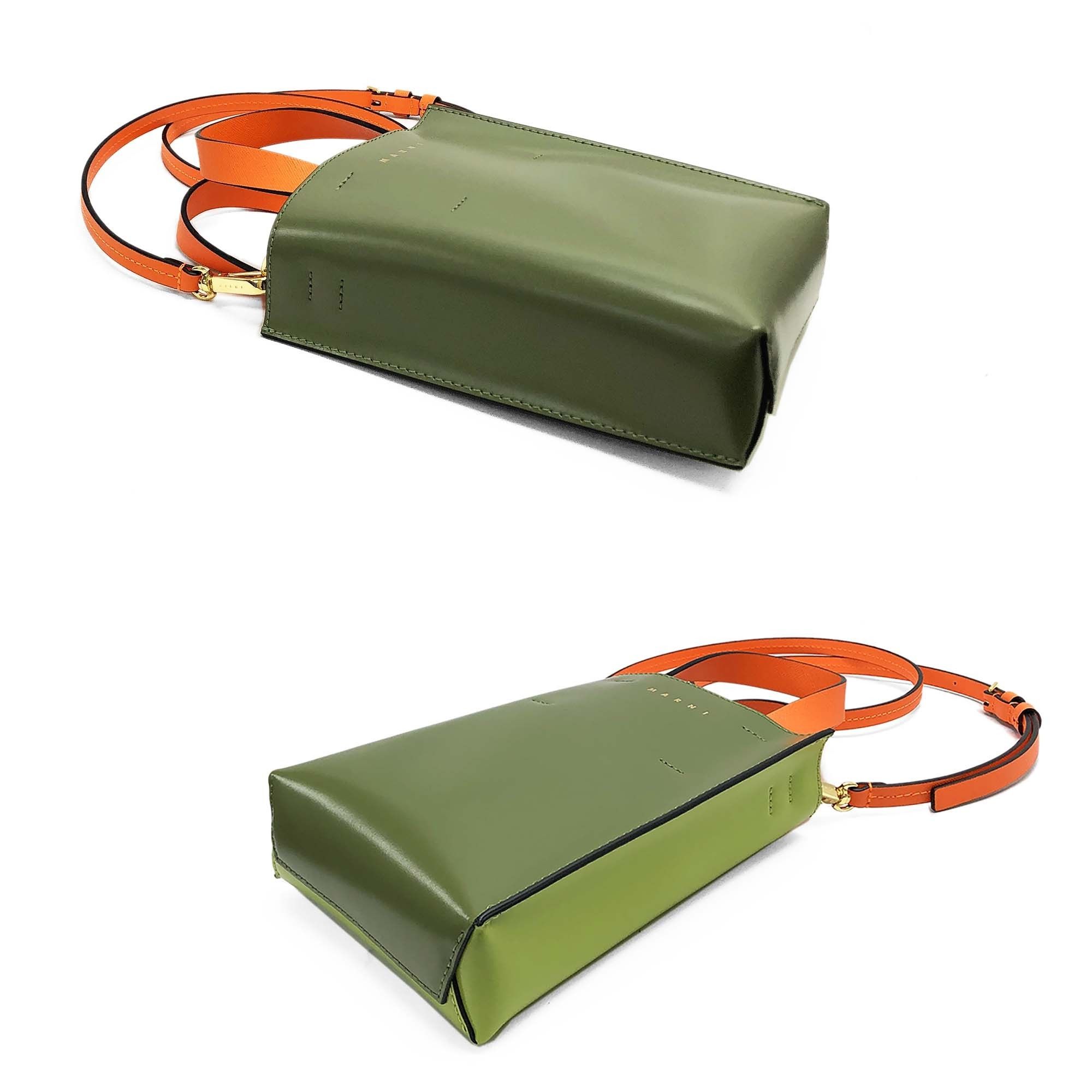 MARNI SHMP0050Y3 LV639 Z3O75 MUSEOハンド&ショルダーGR (新品) MARNI SHMP0050Y3 LV639 Z3O75 MUSEOハンド&ショルダーGR (新品)