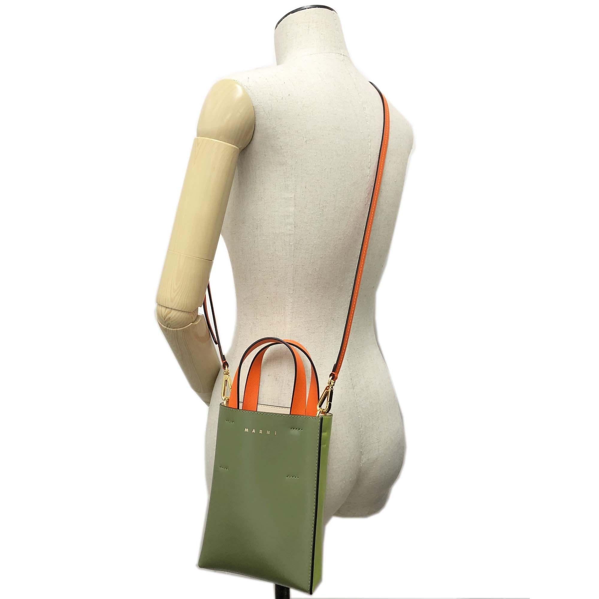 MARNI SHMP0050Y3 LV639 Z3O75 MUSEOハンド&ショルダーGR (新品) MARNI SHMP0050Y3 LV639 Z3O75 MUSEOハンド&ショルダーGR (新品)