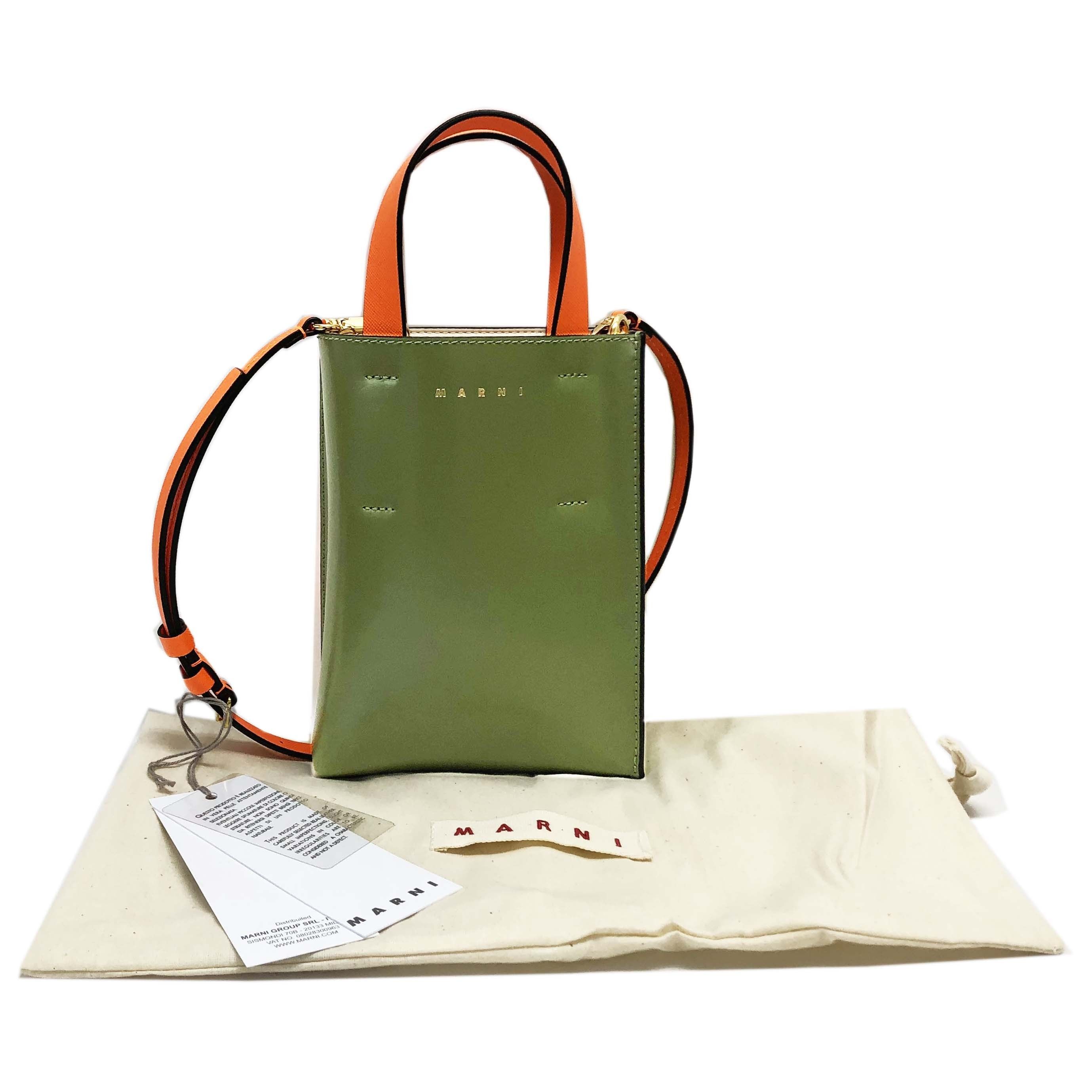 MARNI SHMP0050Y3 LV639 Z3O75 MUSEOハンド&ショルダーGR (新品) MARNI SHMP0050Y3 LV639 Z3O75 MUSEOハンド&ショルダーGR (新品)