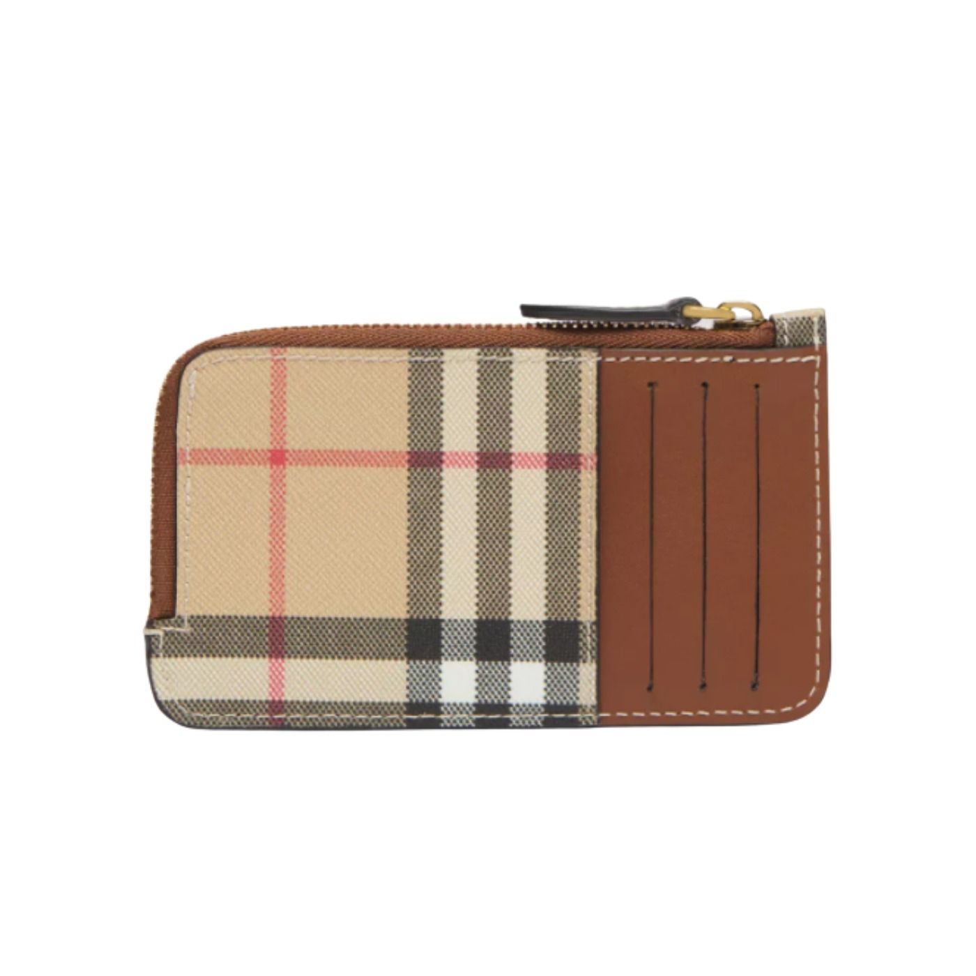 BURBERRY◇ヴィンテージチェック&レザー ジップカードケース BURBERRY◇ヴィンテージチェック&レザー ジップカードケース