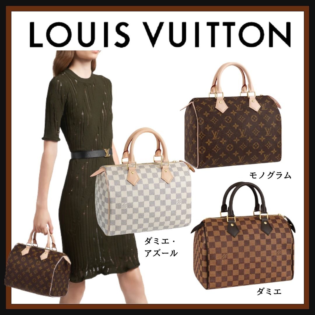 LV定番バッグ♪売切必至♪希少◇LOUIS VUITTON◇スピーディ 25 (Louis 安住紳一郎アナ 希少 ルイヴィトン バッグ ダミエ スピーディ25 ハンドバッグ