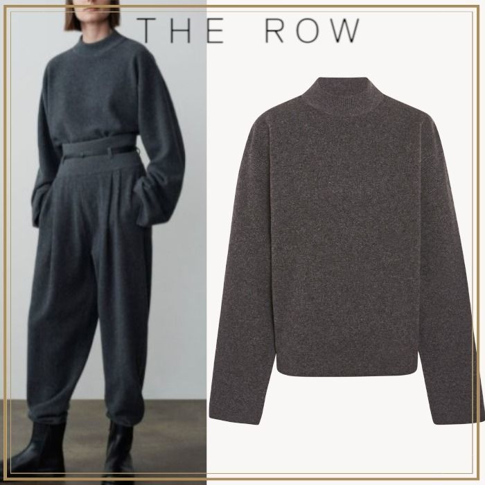 ☆The Row☆ Daverio Top カシミア&シルク【送料無料】 (The Row ...