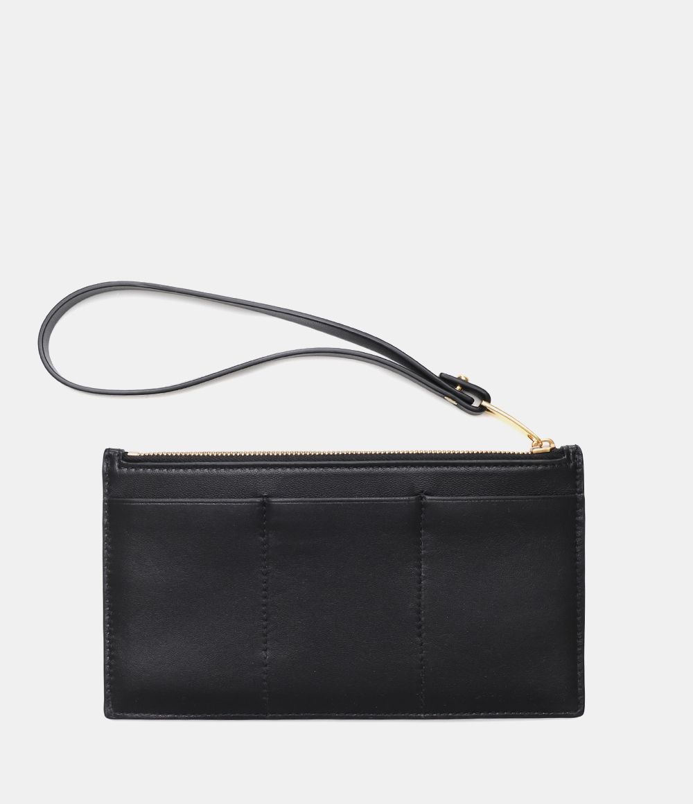 BOTTEGA VENETA イントレチャート レザー タグ 関税送料込 関税送料込み- BOTTEGAVENETA イントレチャートレザービルポーチ