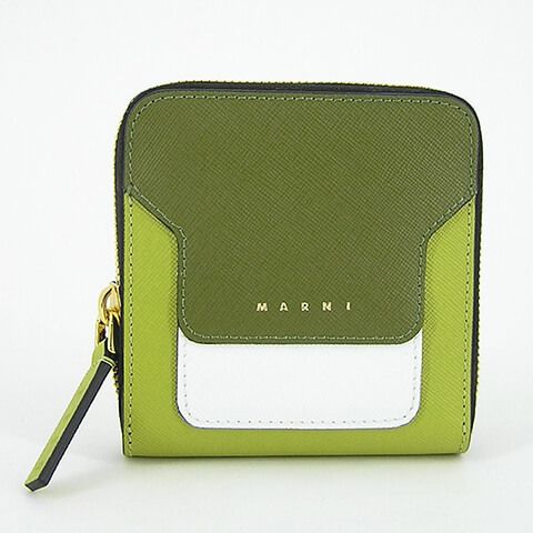 マルニ 二つ折り財布 トランク コンパクト財布 レディース MARNI