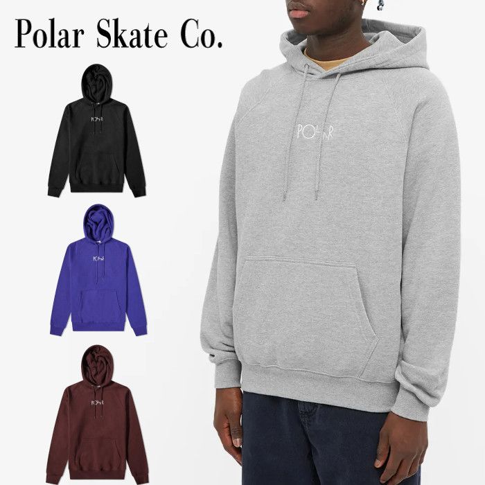 関税送料込み】Polar Skate Co Front Logo Overhead Hoodie (Polar ...