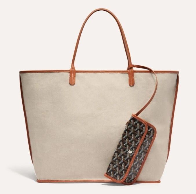 GOLFICKERS × TANGRAM REVERSIBLE TORT BAG ORANGE / OFF WHITE