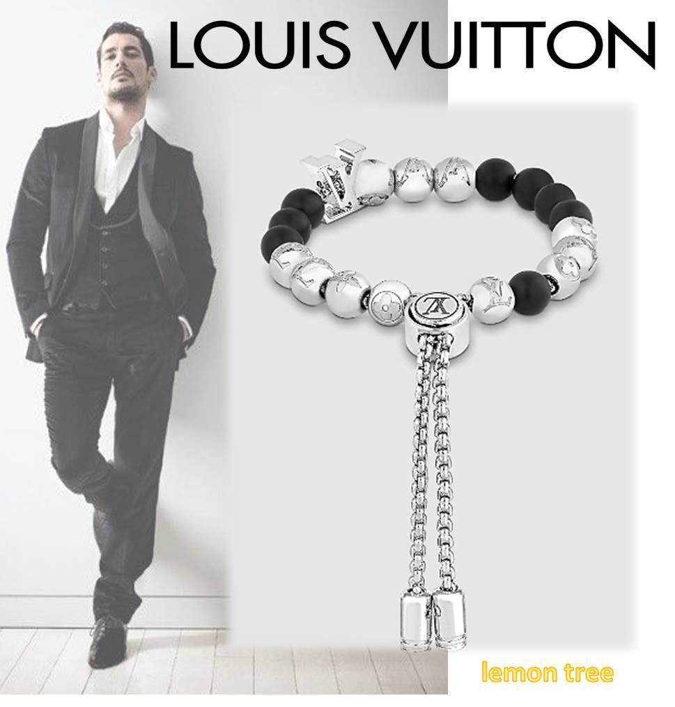 Louis Vuitton 国内買付 ブレスレット・モノグラム ビーズ LOUIS VUITTON ルイヴィトン ブレスレット Louis Vuitton
