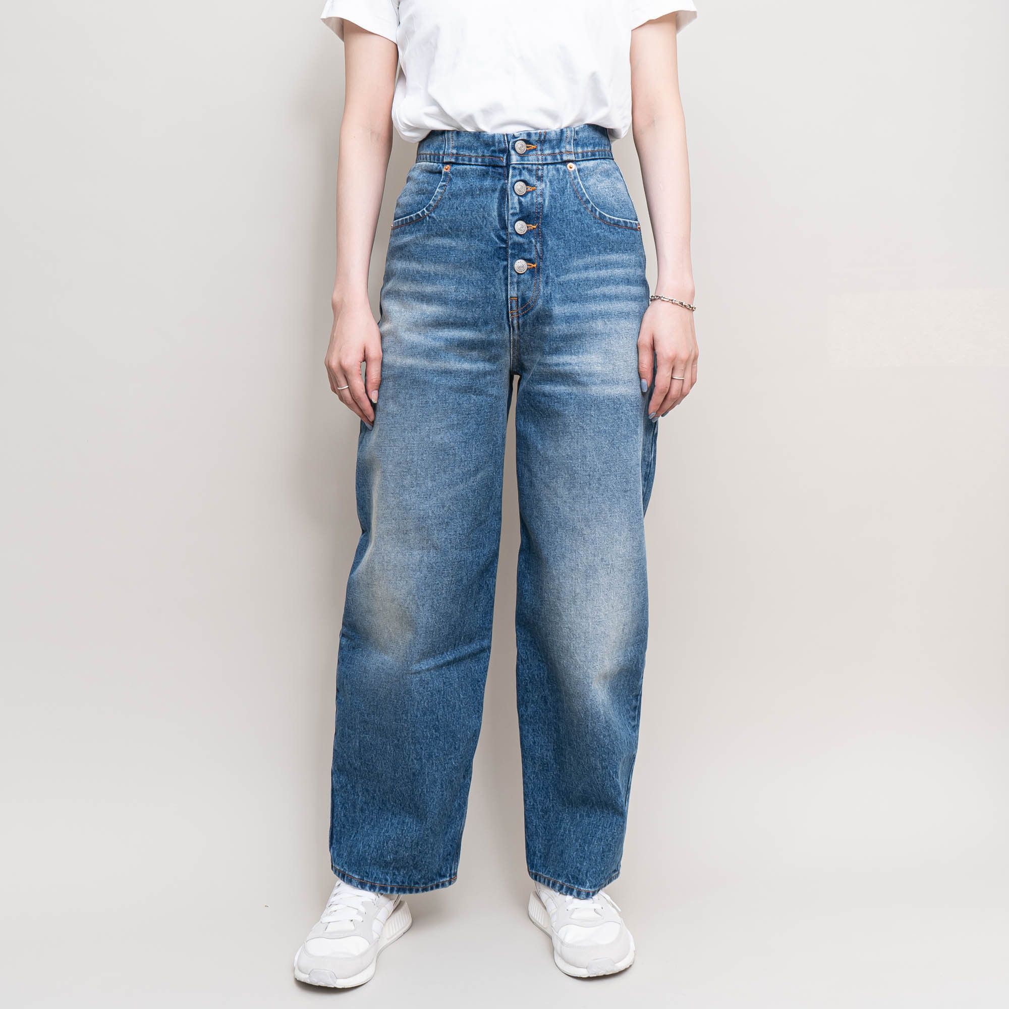 関税込MM6 by Maison Margiela キャロットジーンズ ルーズレッグ (MM6