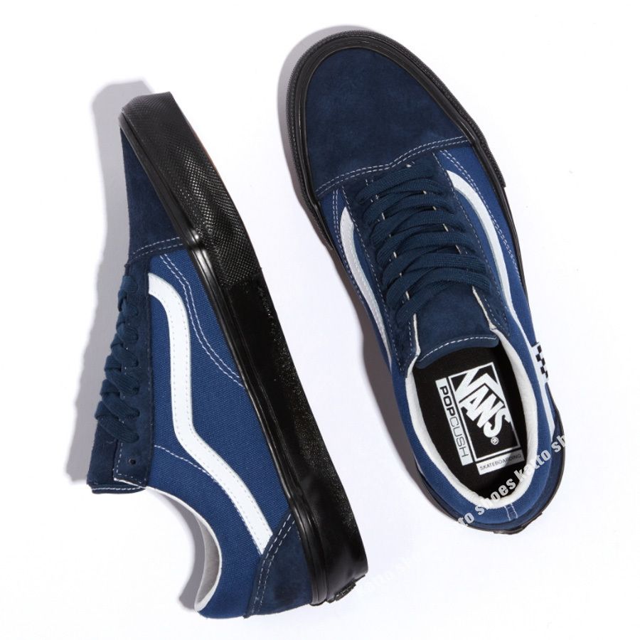 VANS★SKATE OLD SKOOL VCU★兼用★ネイビー系 VANS☆SKATE OLD SKOOL VCU☆兼用☆ネイビー系 (VANS/スニーカー