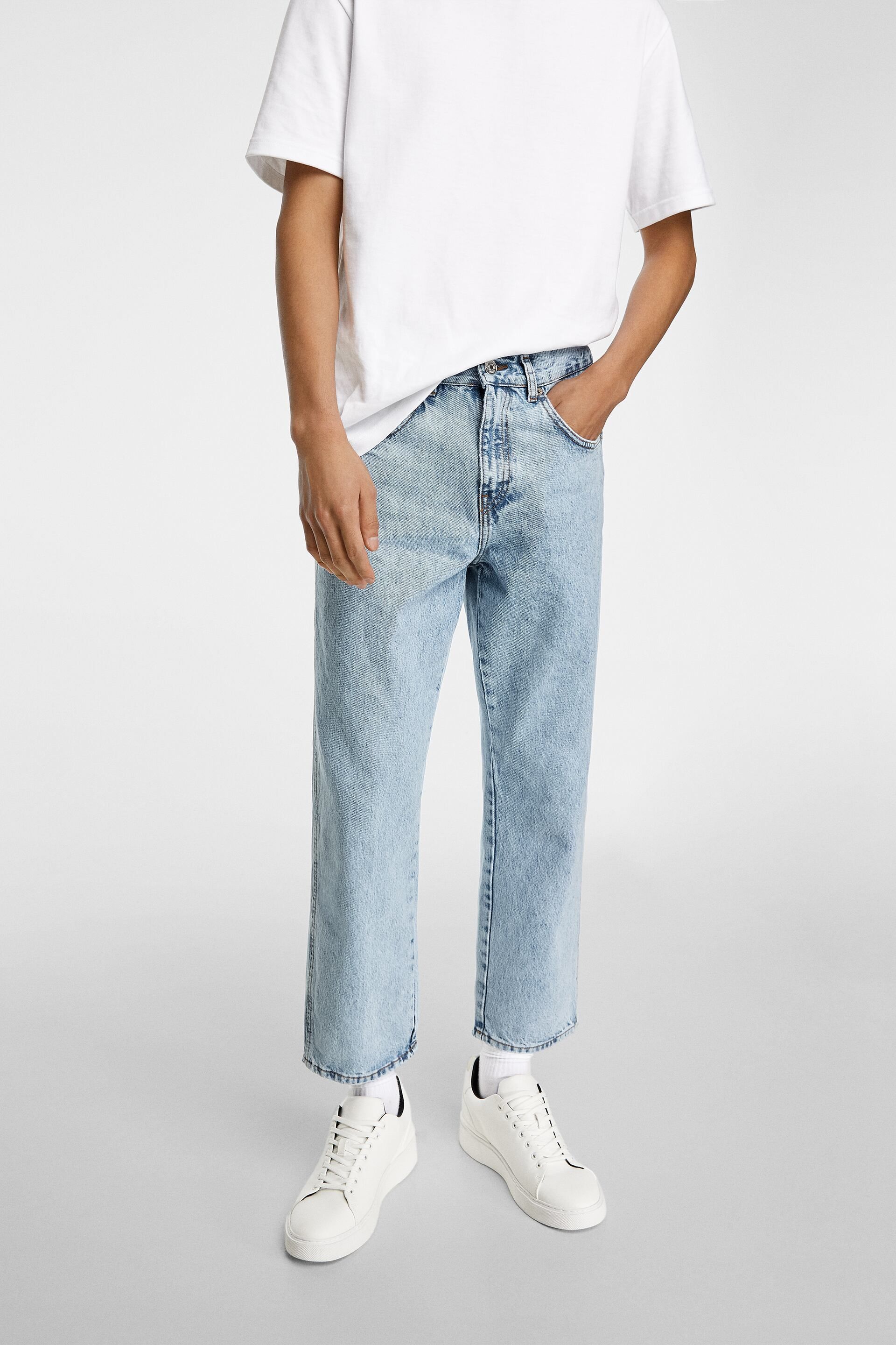 ZARA MAN ワイドレッグ デニムパンツ (ZARA/デニム・ジーパン ZARA MAN ワイドレッグ デニムパンツ (ZARA/デニム・ジーパン