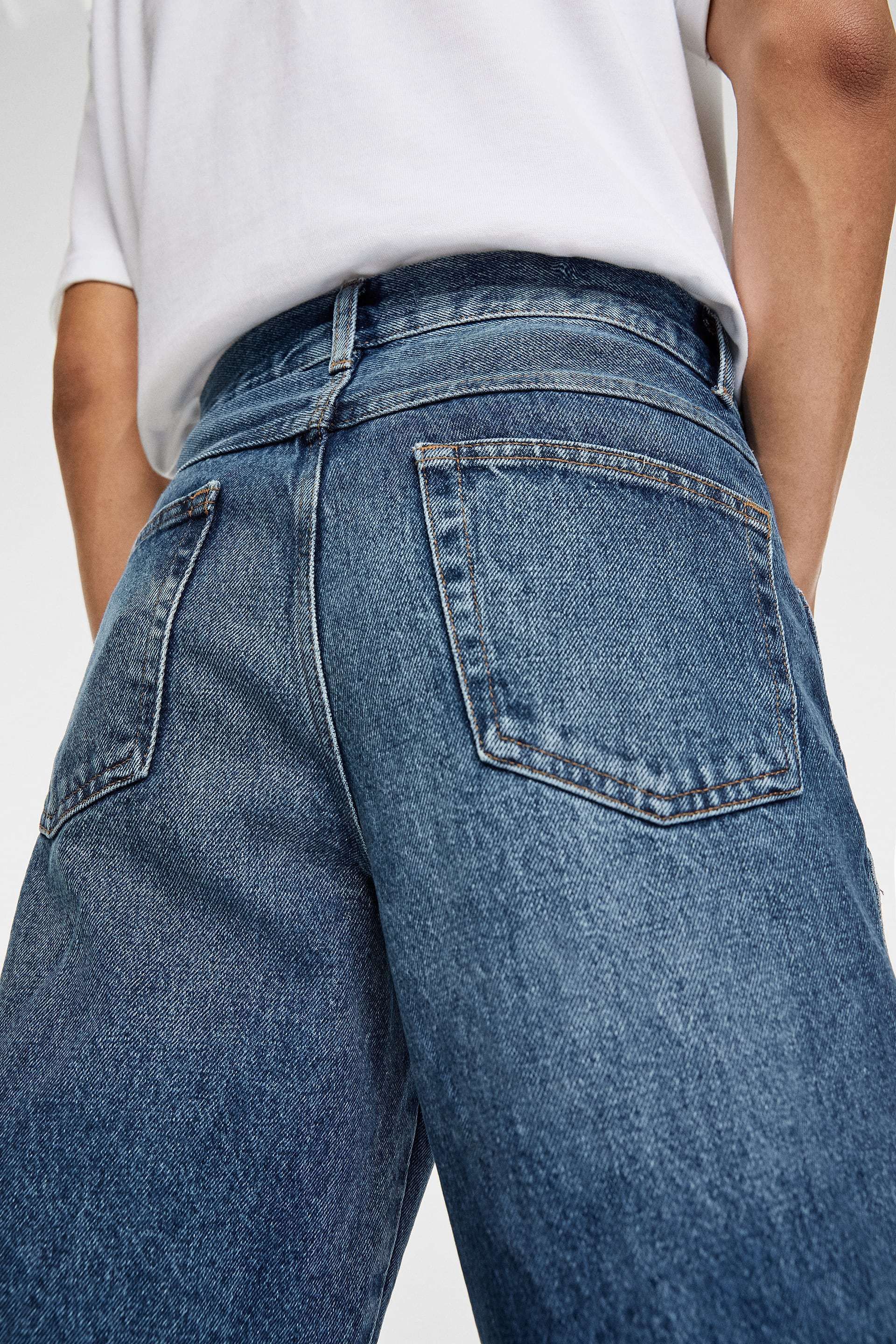 ZARA MAN ワイドレッグ デニムパンツ (ZARA/デニム・ジーパン ZARA MAN ワイドレッグ デニムパンツ (ZARA/デニム・ジーパン