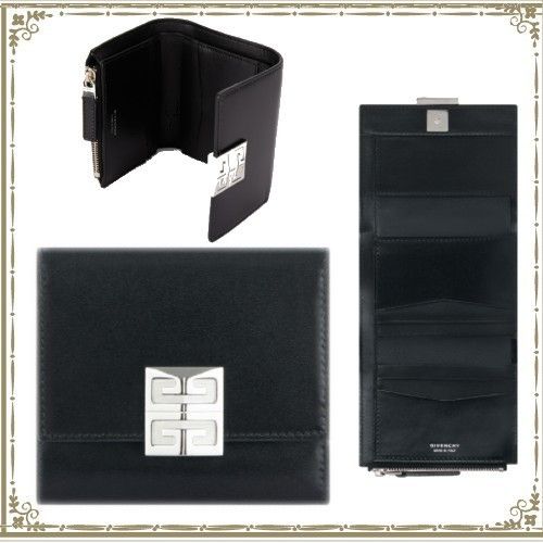 Givenchy 4Gレザーボックス 三つ折りウォレット 財布 ジバンシー Givenchy 4Gレザーボックス 三つ折りウォレット 財布 ジバンシー