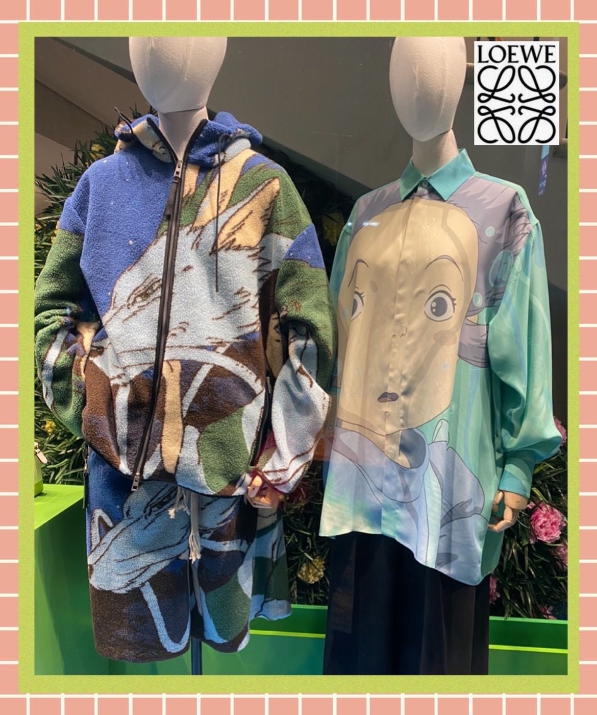 LOEWE】コットン & コラボ〈千尋シャツ〉カプセルコレクション (LOEWE ...