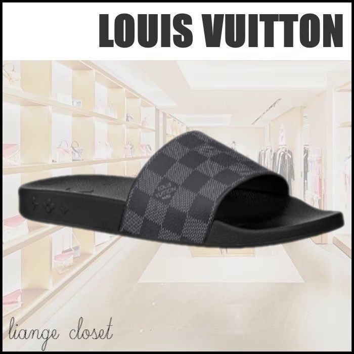 保存版】 サンダル ダミエ メンズ ルイヴィトン サンダル 国産 サンダル Vuitton ルイヴィトン 【ドンドン様ご専用】Louis サンダル
