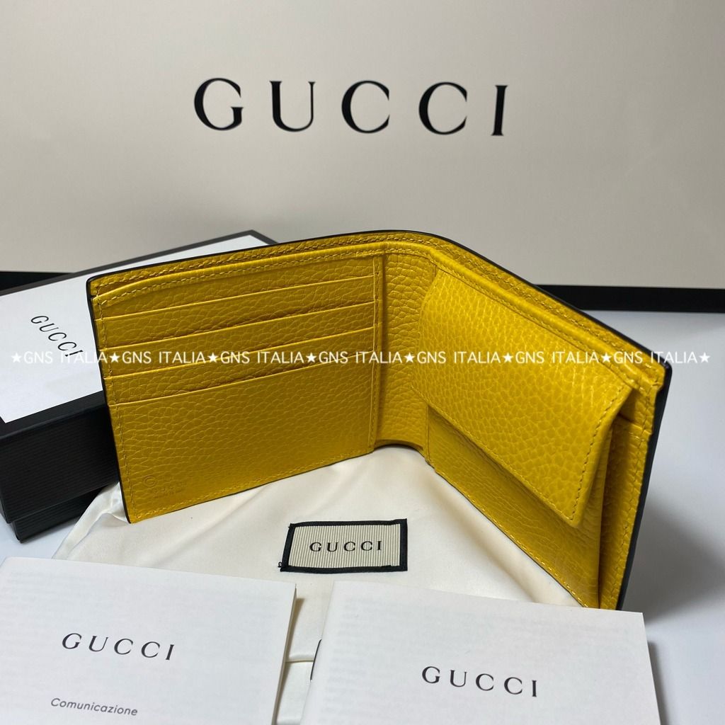 VIP SALE☆最高級バイカラーコンパクト２つ折り財布☆610466 (GUCCI