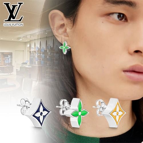 2022新発 LOUIS VUITTON パーティー ブックル・モノグラム - ピアス 2022新発 LOUIS VUITTON パーティー ブックル・モノグラム - ピアス