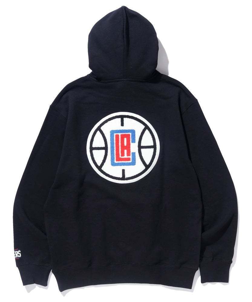 XLARGExNBAxNew Era スウェットパーカー CLIPPERS コラボ ロゴ (X XLARGExNBAxNew Era スウェットパーカー CLIPPERS コラボ ロゴ (X