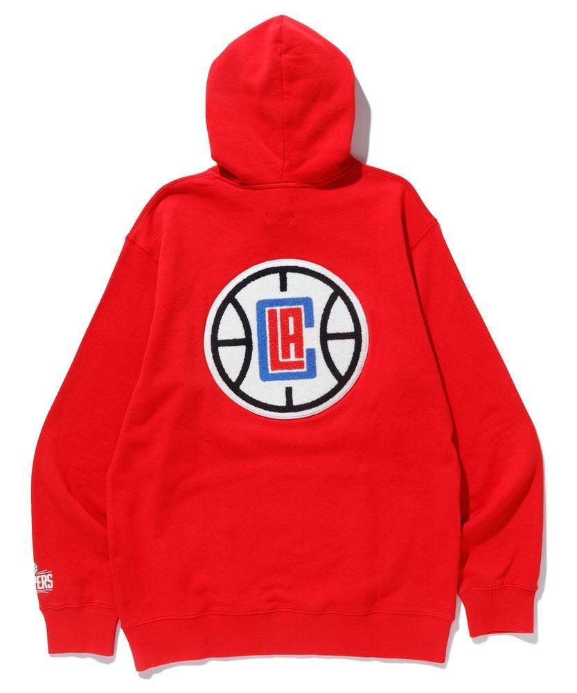 XLARGExNBAxNew Era スウェットパーカー CLIPPERS コラボ ロゴ (X XLARGExNBAxNew Era スウェットパーカー CLIPPERS コラボ ロゴ (X