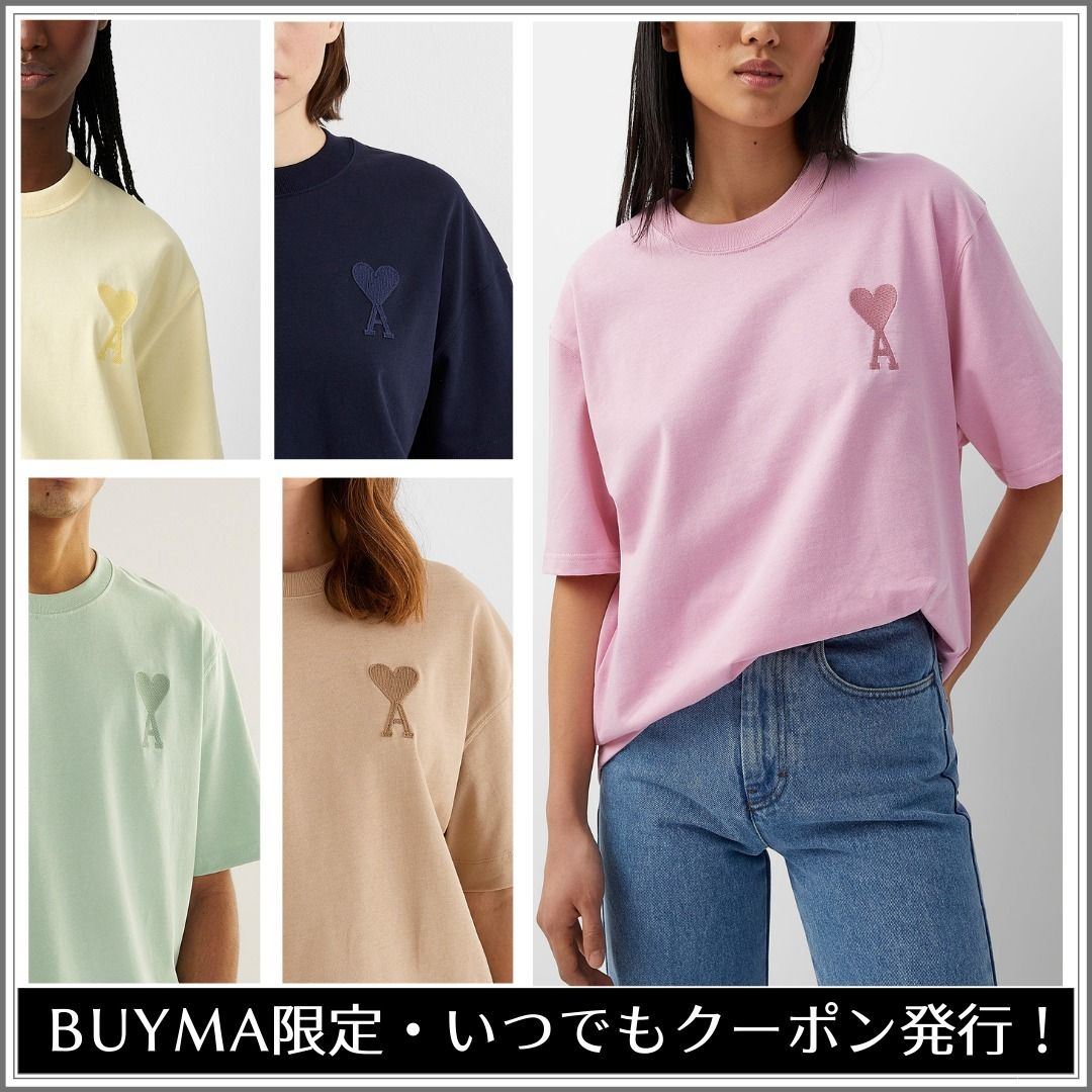 当店限定販売】 AMIPARIS アミパリス Tシャツ ad-naturam.fr