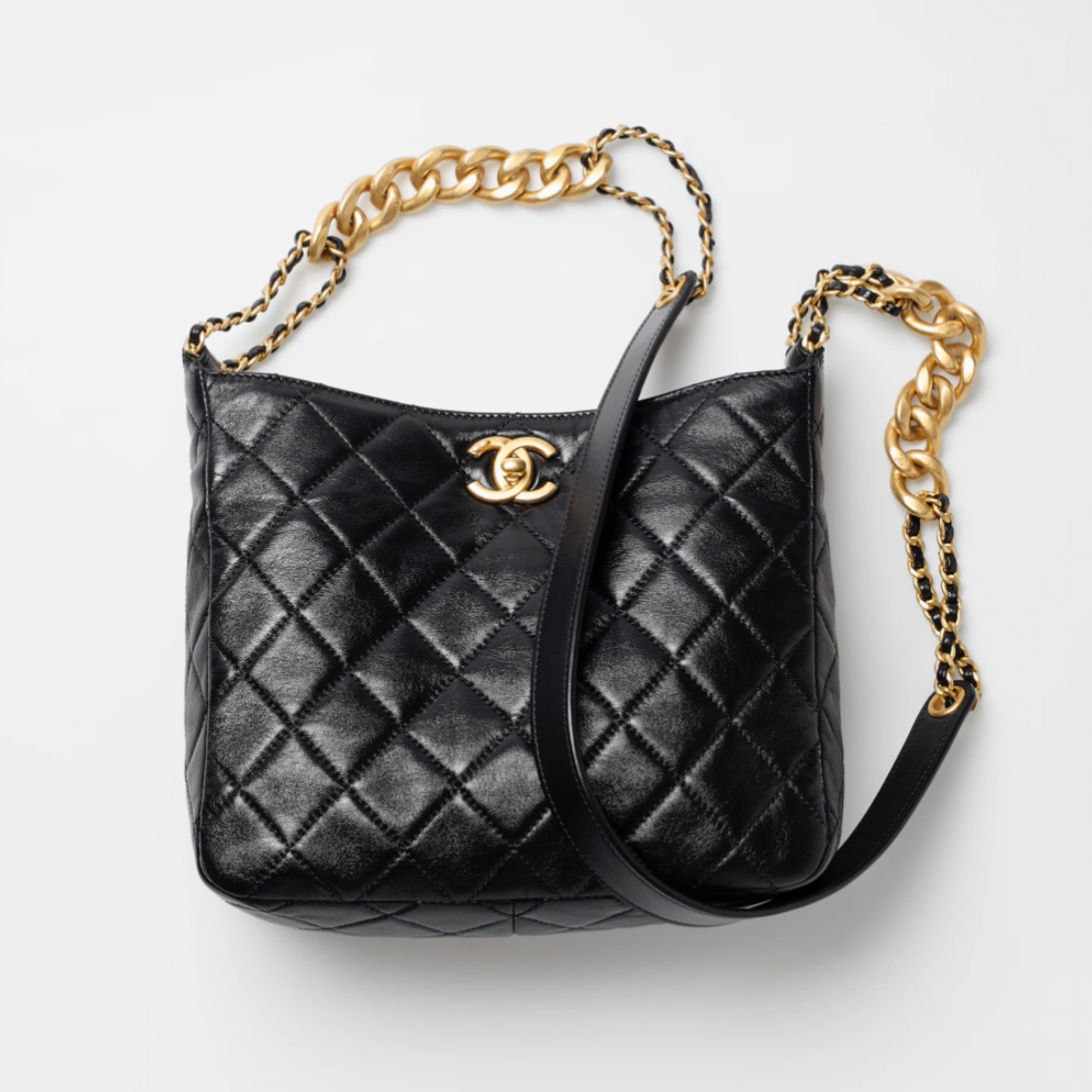 ゴージャス☆】シャネル ホーボー バッグ (CHANEL/ショルダーバッグ ...