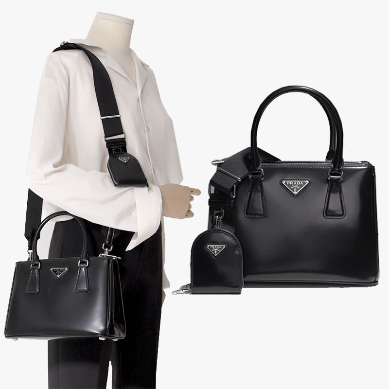 関税負担なし☆PRADA プラダ ガレリア ミニバッグ 1BA896 (PRADA ...