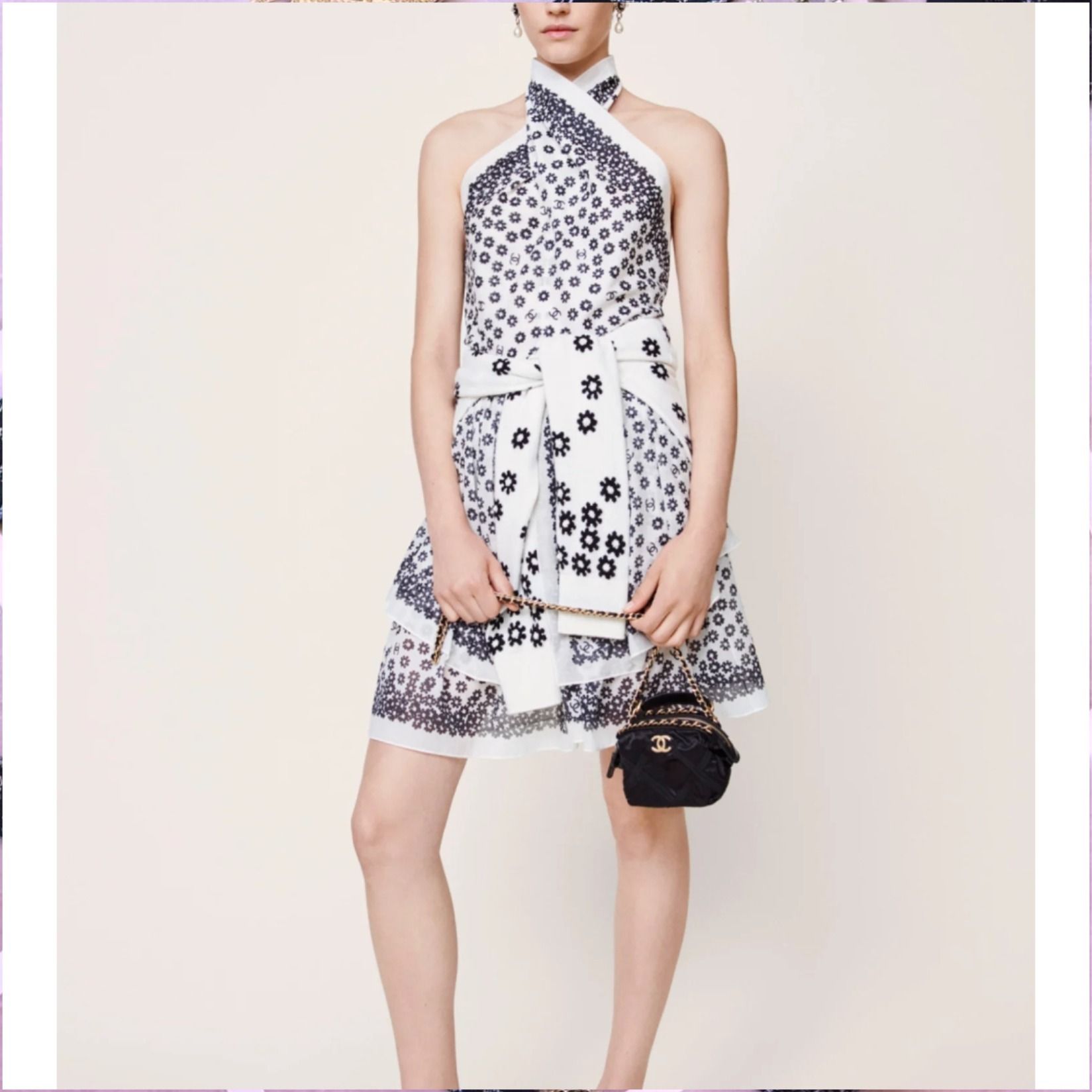 22SS新作☆すぐ届く！】 CHANEL ミニドレス ワンピース 関税込
