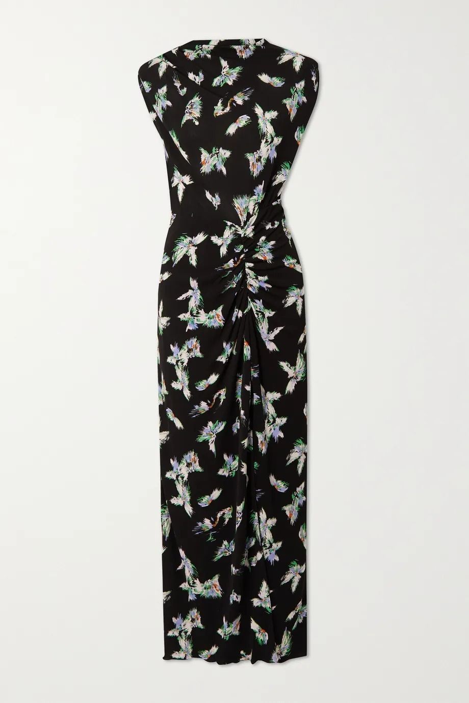 DVF】アポロプリントルーシュマキシドレス (DIANE von FURSTENBERG DVF】アポロプリントルーシュマキシドレス (DIANE von FURSTENBERG