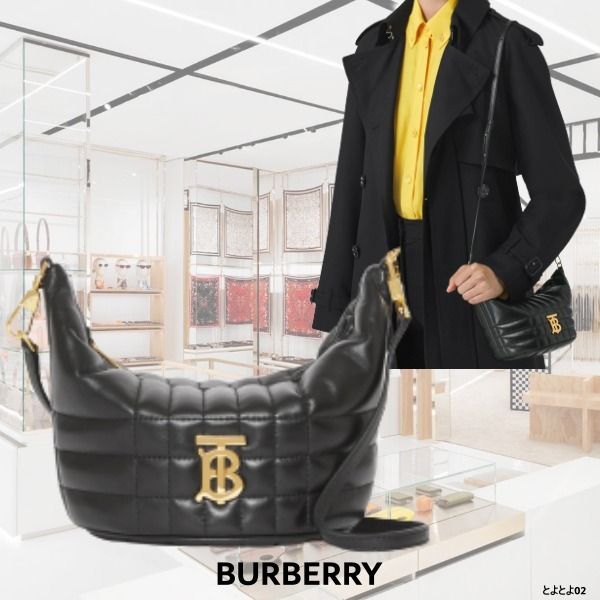 スモール キルティング ラムスキン クレッセント ローラバッグ 東京の公式通販サイト Burberry スモール キルティング ローラバッグ ショルダーバッグ