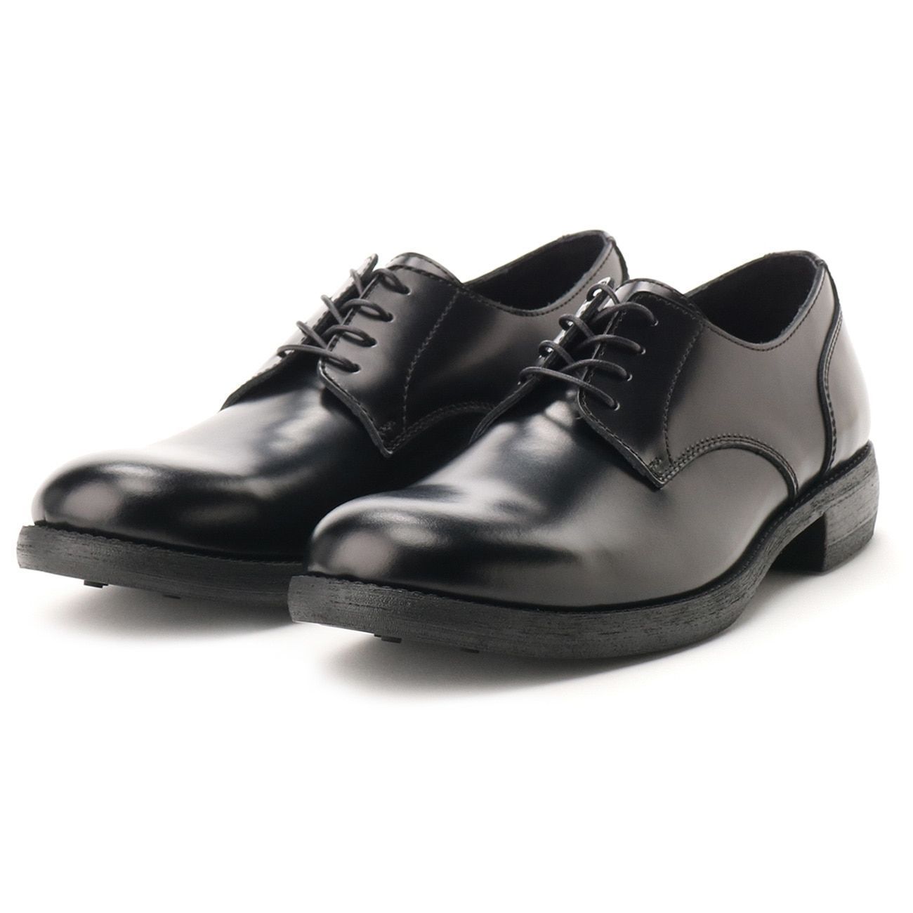 Yohji Yamamoto 上質艶レザーシューズ (Yohji Yamamoto/ドレスシューズ 【在庫あり】 ヨウジヤマモト 本革ドレス革靴 ドレス/ビジネス