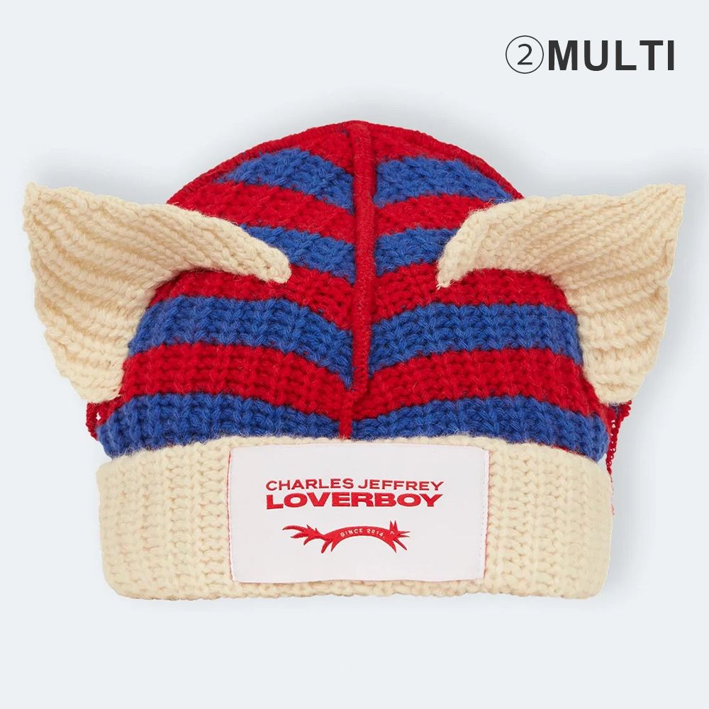 Charles Jeffrey LOVERBOY】ラムウールニット帽 (Charles Jeffrey ...