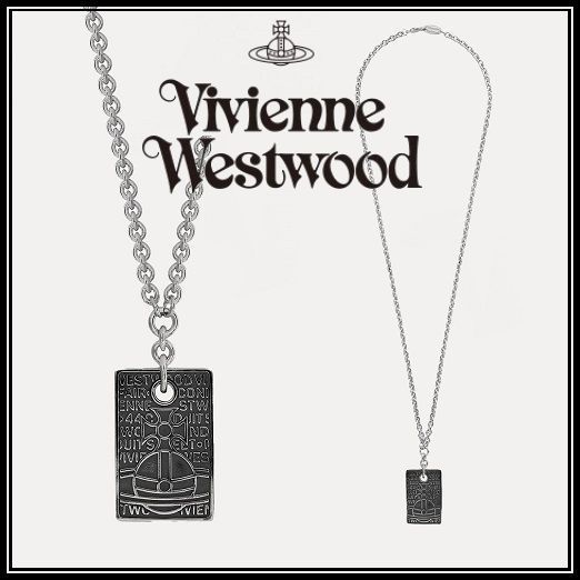 2022新作◇Vivienne Westwood◇MAN JUSTINO タグ ネックレス (Vivienne