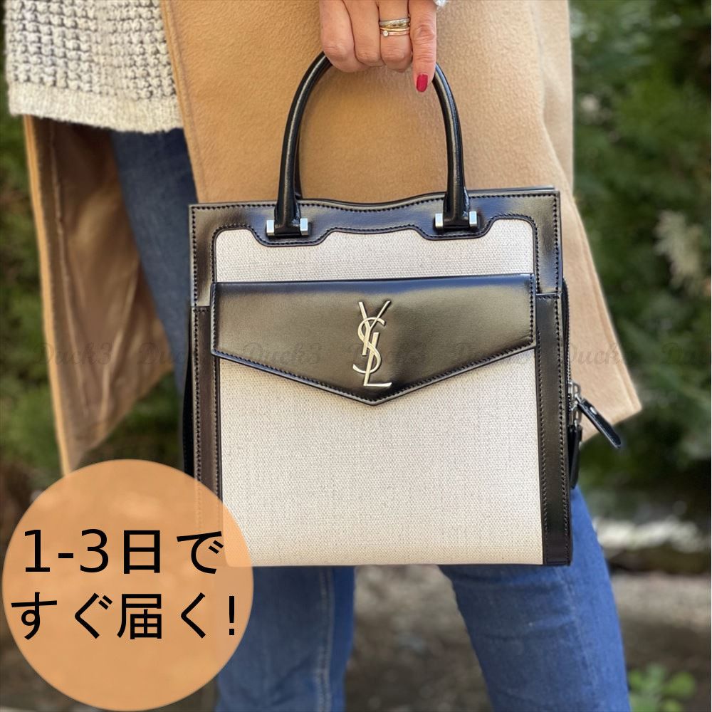 Saint Laurent サンローラン/ UPTOWN TOTE ショルダーバッグ (Saint 商品レビューを Saint Laurent サンローラン ショルダーバッグ ショルダーバッグ