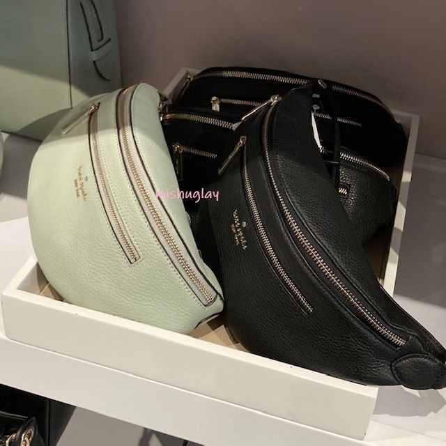 kate spade】春色leila☆ボディラインにフィット♪belt bag☆ (kate kate spade】春色leila☆ボディラインにフィット♪belt bag☆ (kate