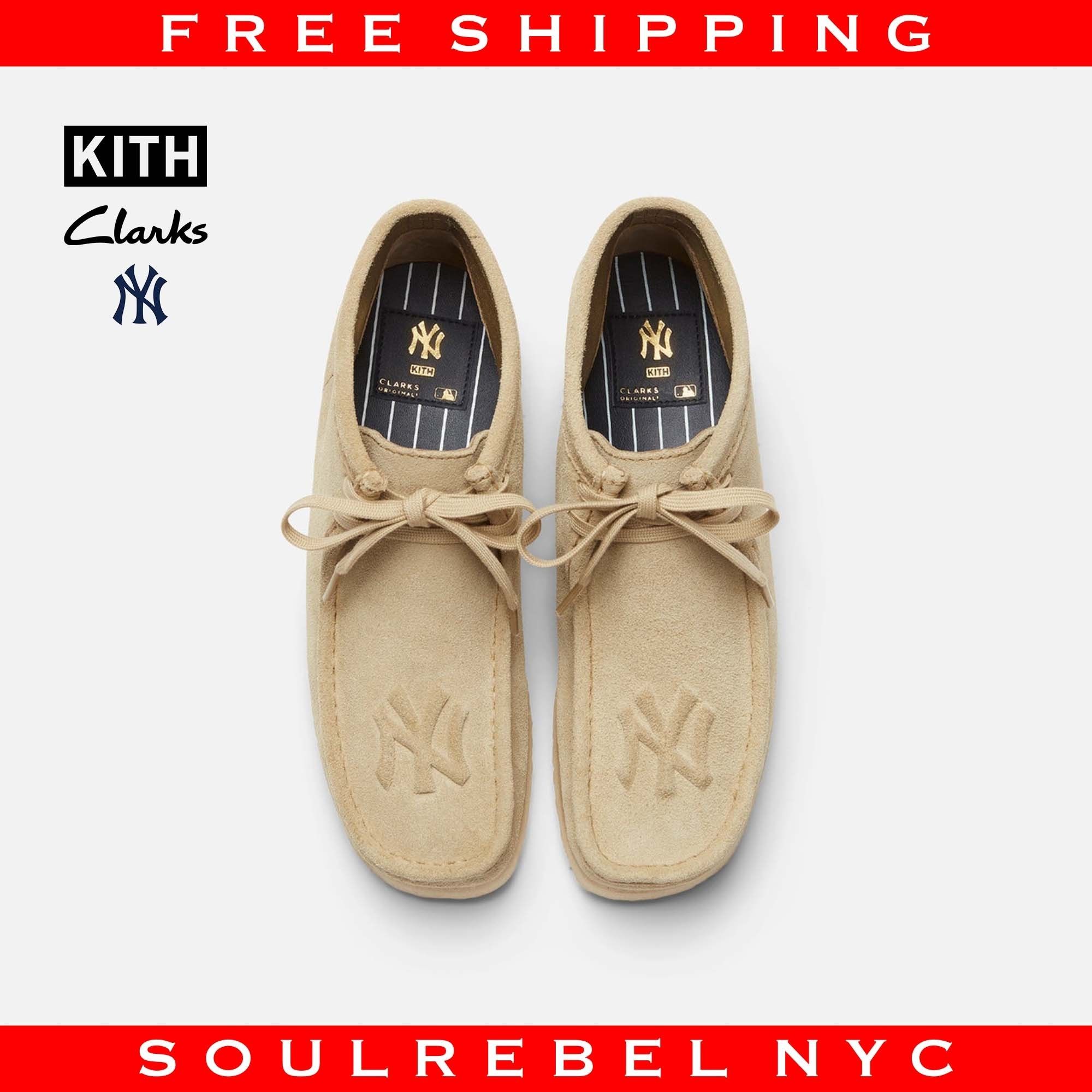 KITH x Clarks Wallabee クラークス ワラビー キス ヤンキース (KITH 正規代理店 ワラビー KITH スニーカー