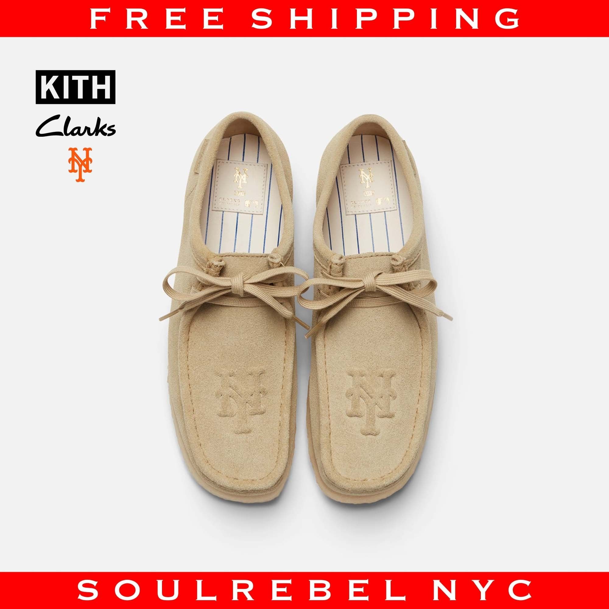 30%割引ブラック系,26cm爆売り! kith clarks wallabee キス 安心してお買い求めい ワラビー ロー クラークス KITH スニーカー