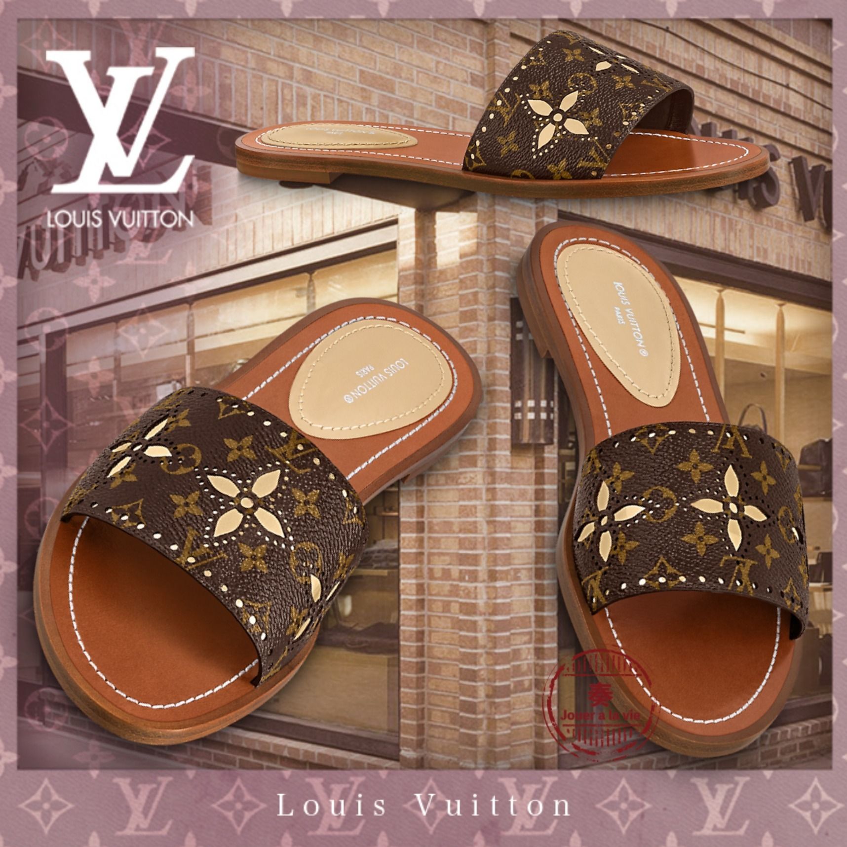 22SS☆新作☆直営 Louis Vuitton ロックイット・ライン ミュール 22SS☆新作☆直営 Louis Vuitton ロックイット・ライン ミュール