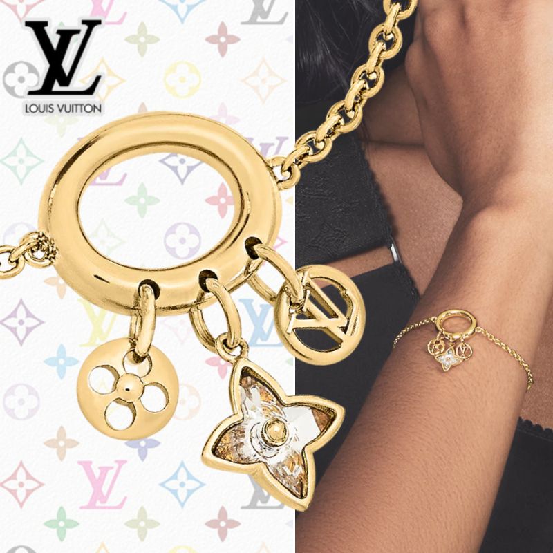 LOUIS VUITTON☆ブラスレ・マイ ブルーミング ストラス☆即納! (Louis ...