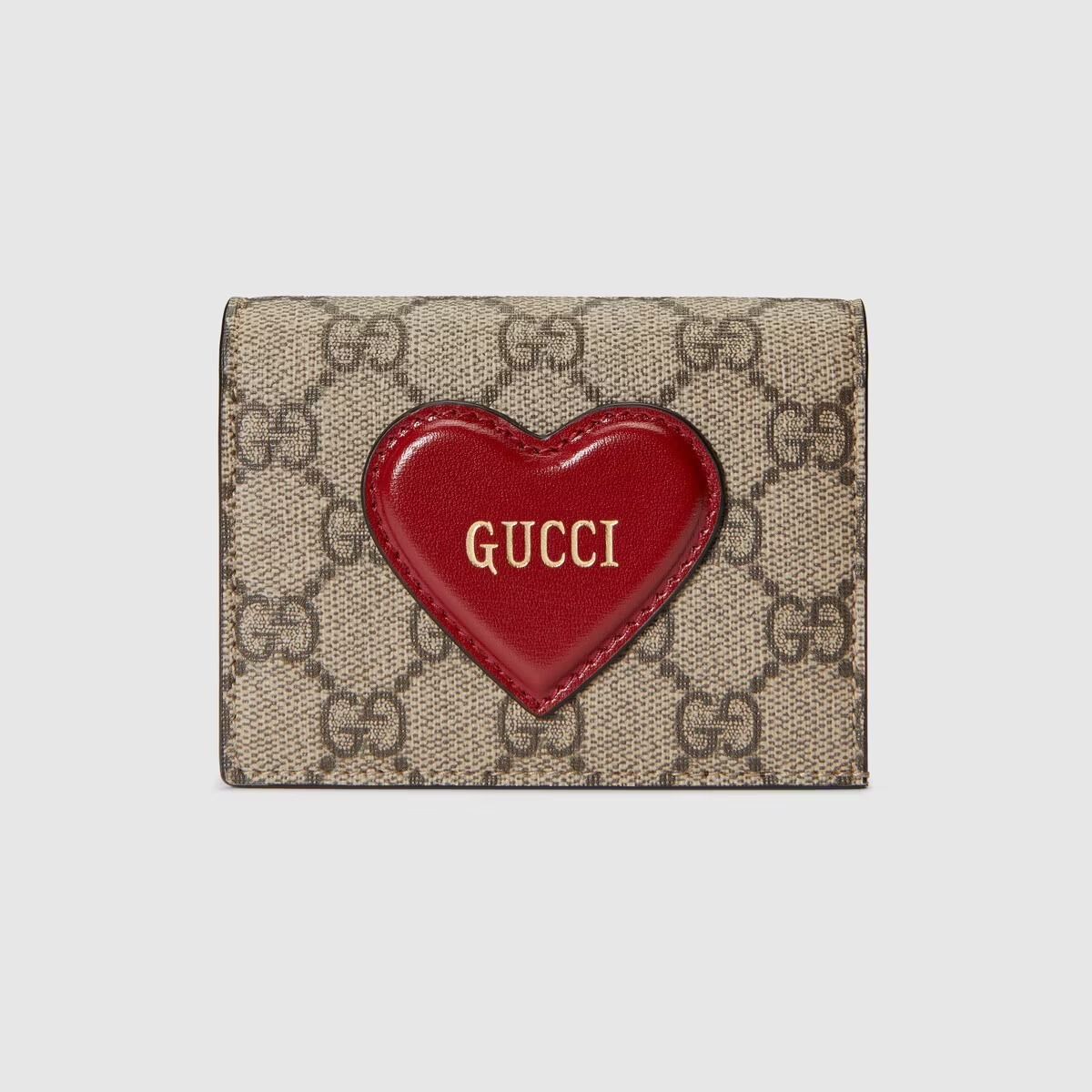 GUCCI ハート モチーフ付き カードケース ウォレット (GUCCI ...