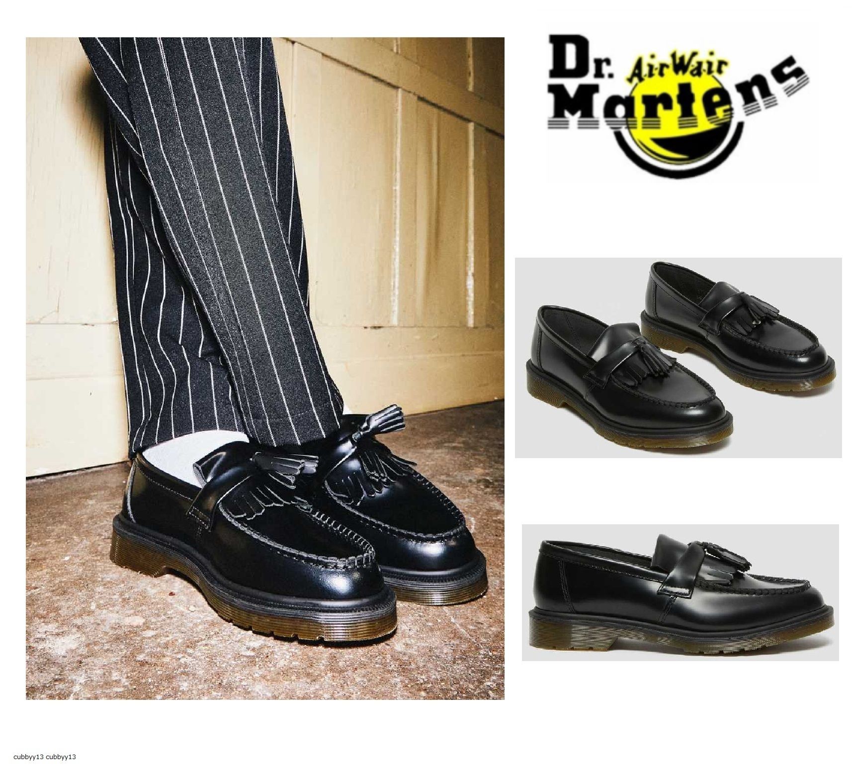 ユニセックス】Dr Martens☆ADRIANタッセルローファー (Dr.Martens