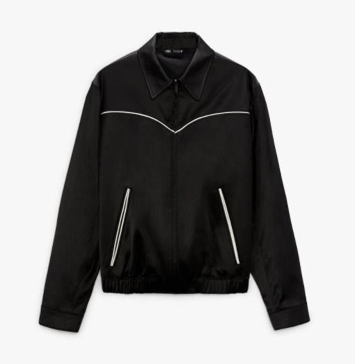 メンズZARA【関税/送料込】サテンジャケット (ZARA/ジャケットその他 メンズZARA【関税/送料込】サテンジャケット (ZARA/ジャケットその他
