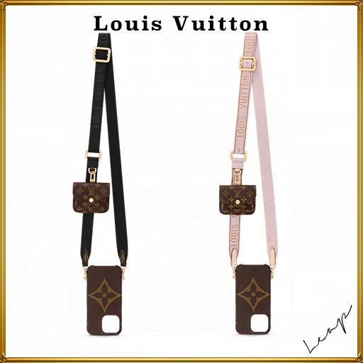 Louis Vuitton】IPHONEケース 13PRO ストラップ バンパー (Louis ...
