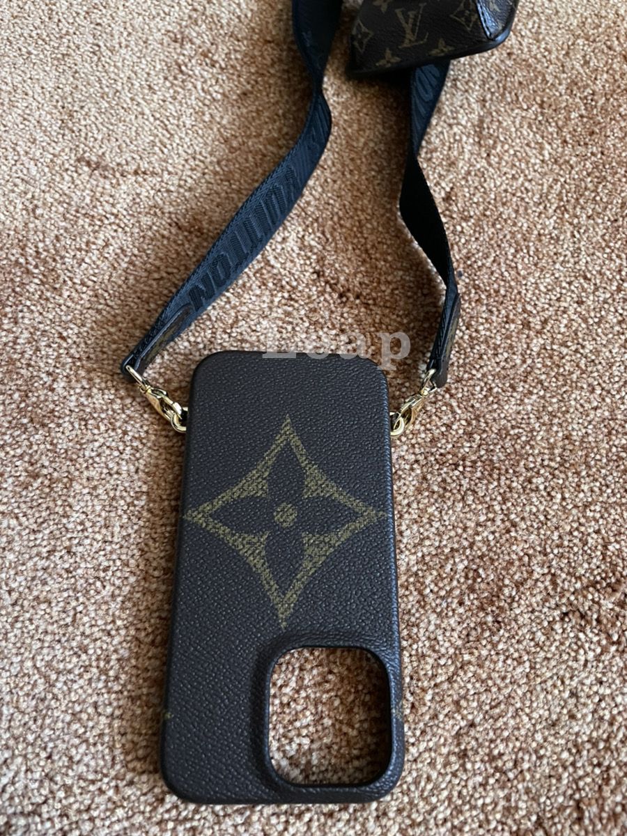 Louis Vuitton】IPHONEケース 13PRO ストラップ バンパー (Louis ...