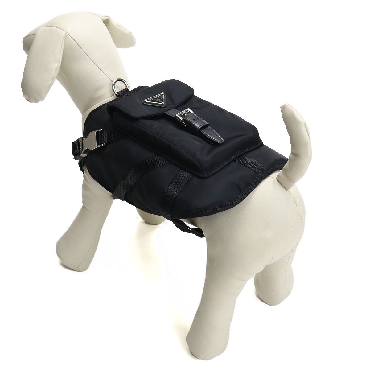 ☆PRADA☆ナイロン リード ロゴ ミニポーチ付き PRADA プラダ Re-Nylon トライアングルロゴ ミニポーチ ナイロン