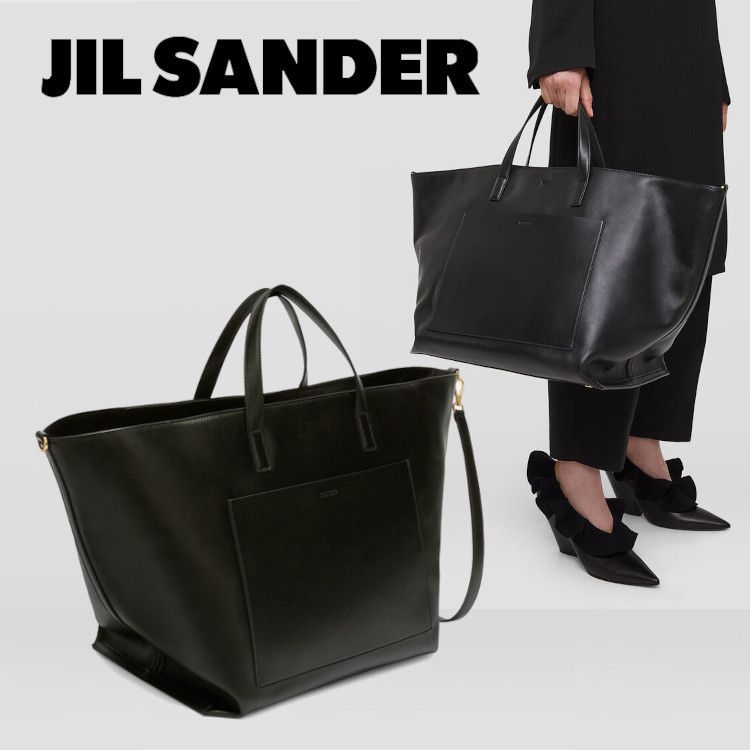 2022SS】JIL SANDER ☆ ワンダースクエア トート ミディアム (Jil 2022SS】JIL SANDER ☆ ワンダースクエア トート ミディアム (Jil