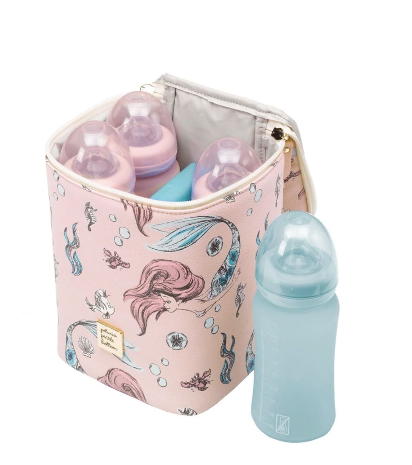 Petunia Pickle Bottom Disney 哺乳瓶用 防水 ポーチ バッグ Petunia Pickle Bottom マザーズバッグ Buyma