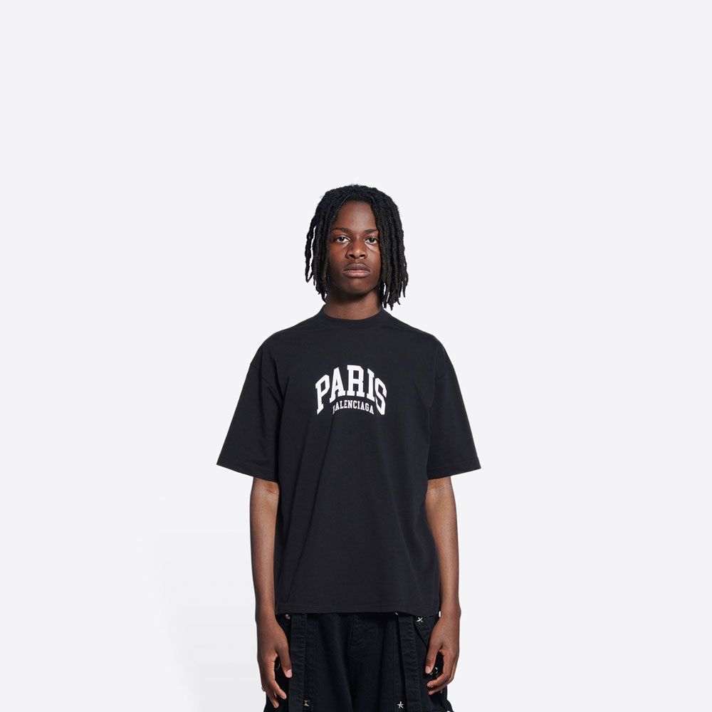 22 新作 バレンシアガ CITIES PARIS Tシャツ MEDIUM FIT
