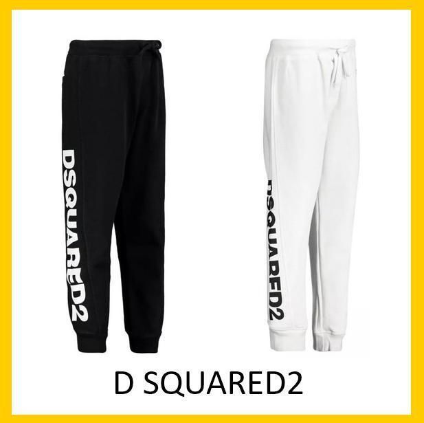 2022SS 大人もOK DSQUARED2 kids サイドロゴ スウェットパンツ (D 2022SS 大人もOK DSQUARED2 kids サイドロゴ スウェットパンツ (D