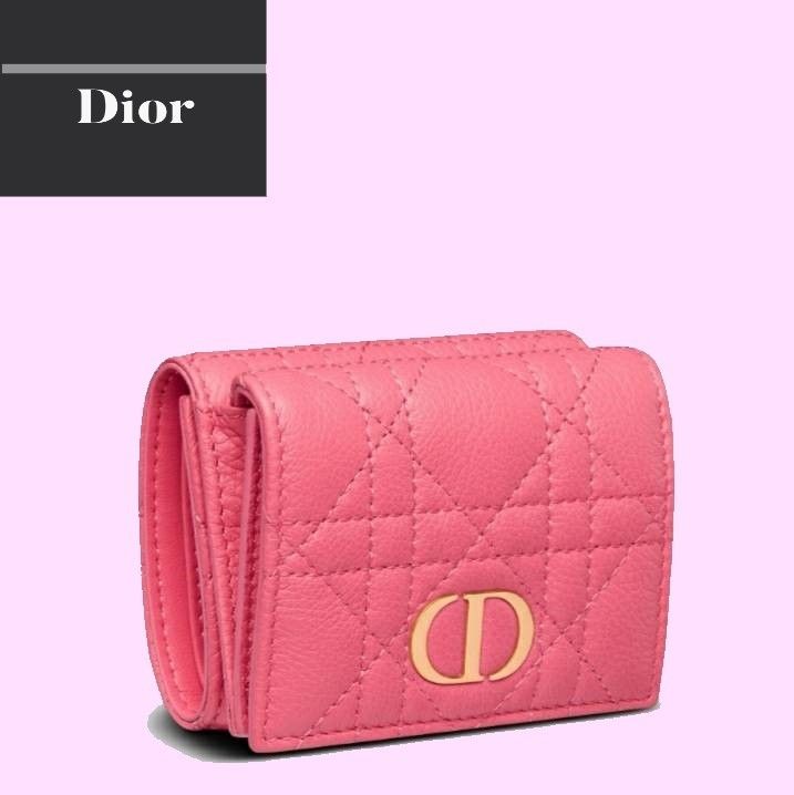 日本限定 2022SS 新作 DIOR CARO コンパクト ウォレット 可愛い (Dior ...