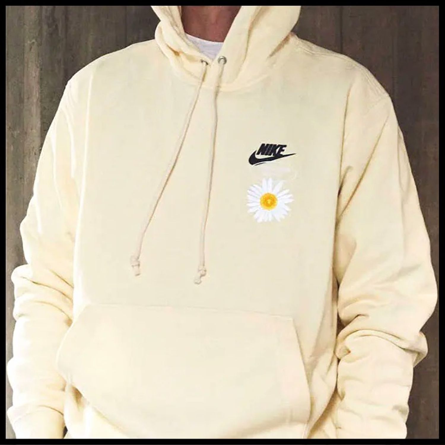 flower nike sweatshirt