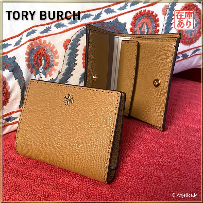 ★内側もカワイイ★TORY BURCH EMERSON COLOR-BLOCK MINI WALLET ★内側もカワイイ★TORY BURCH EMERSON COLOR-BLOCK MINI WALLET